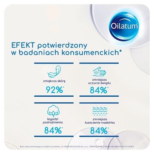 Miniaturka artykułu - #1 OILATUM Aksamitne mleczko do ciała, 400ml
