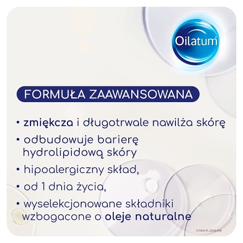 Zdjęcie produktu - 2 OILATUM Aksamitne mleczko do ciała, 400ml