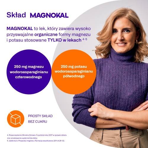 Zdjęcie produktu - 4 Asparaginian MagnoKal, 50 tabletek
