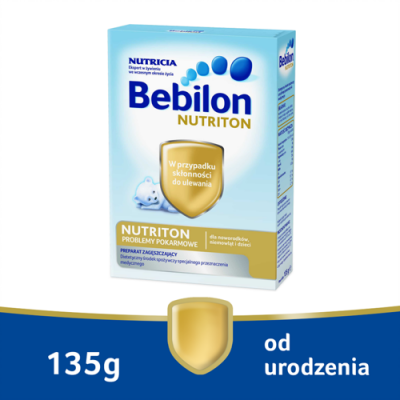 Zdjęcie produktu - 0 Bebilon Nutriton Proszek zagęszczający pokarm dla niemowląt od urodzenia, 135 g