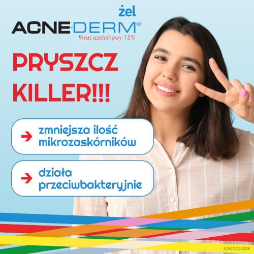 Zdjęcie produktu - 3 ACNE-DERM żel, 20g