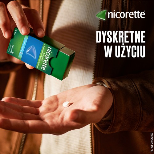 Zdjęcie produktu - 2 Nicorette Coolmint 2mg, 40 tabletek do ssania