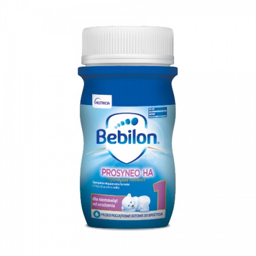 Miniaturka artykułu - #0 Bebilon Prosyneo HA 1 Mleko początkowe w płynie dla niemowląt od urodzenia, 24x 90ml