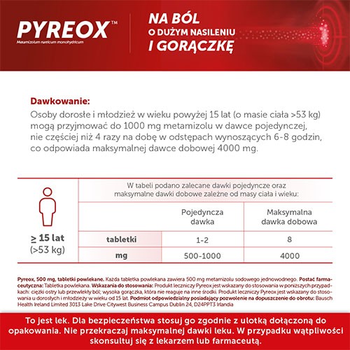 #5 – Pyreox 500 mg, 6 tabletek powlekanych