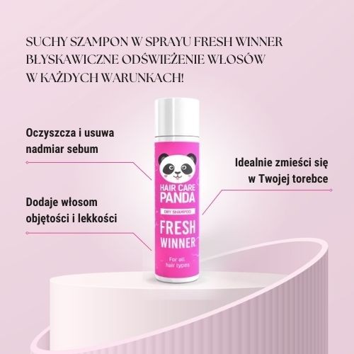 Miniaturka artykułu - #1 Noble Health Hair Care Panda Fresh Winner Suchy Szampon, 75 ml