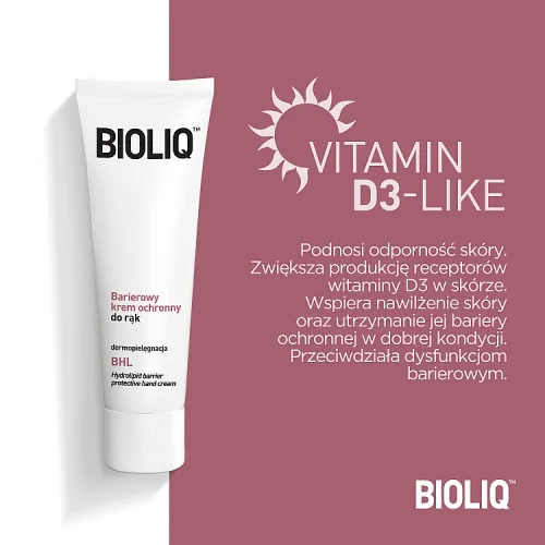 #1 – BIOLIQ BHL Barierowy krem ochronny do rąk, 75ml