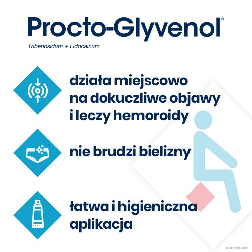 Zdjęcie produktu - 5 Procto-Glyvenol krem doodbytniczy, 30 g 