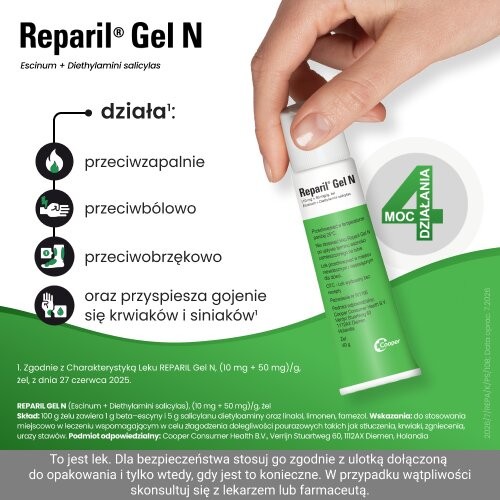 #1 – Reparil Gel N żel, 40 g