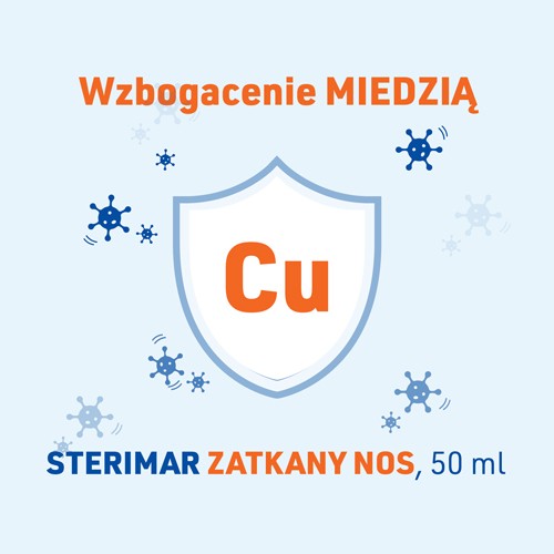 Zdjęcie produktu - 3 STERIMAR Zatkany Nos Hipertoniczny - 50 ml