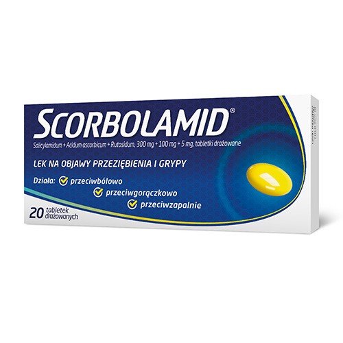 Zdjęcie produktu - 6 SCORBOLAMID - 20 tabletek 