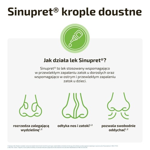 Zdjęcie produktu - 2 SINUPRET Krople - 100 ml