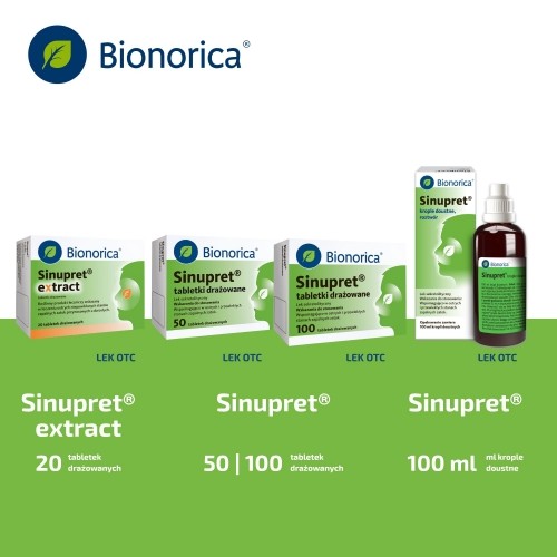 Zdjęcie produktu - 4 SINUPRET Krople - 100 ml