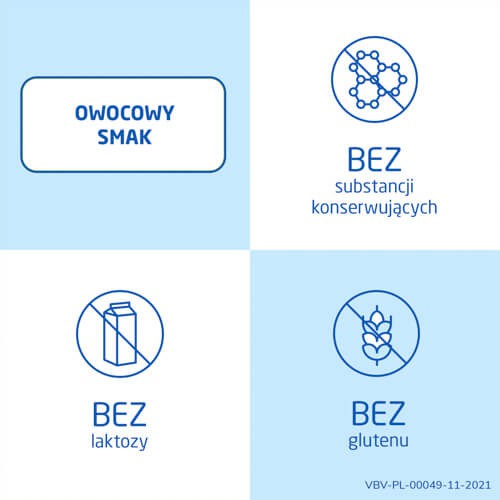 Miniaturka artykułu - #1 VIBOVIT LITERKI Żelki owocowe - 50 sztuk (3936)