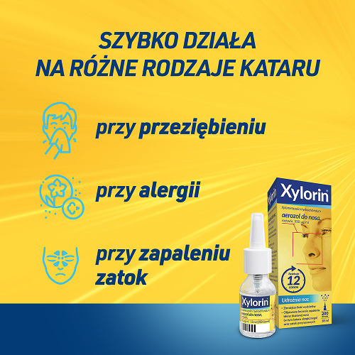 Miniaturka artykułu - #0 Xylorin 0,55 mg/ml areozol do nosa, 18 ml