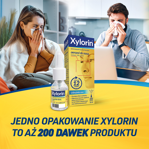 Zdjęcie produktu - 2 Xylorin 0,55 mg/ml areozol do nosa, 18 ml
