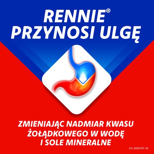 Zdjęcie produktu - 4 Rennie Antacidum o smaku miętowym, 48 tabletek 