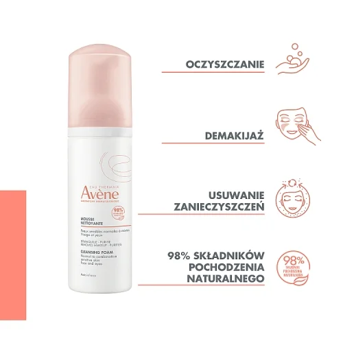 #0 – AVENE Pianka oczyszczająca, 150ml