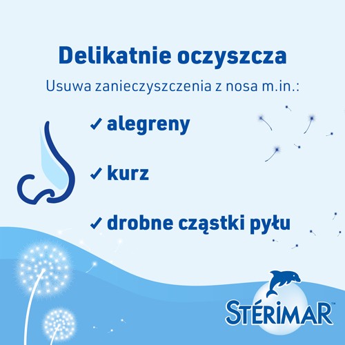 Miniaturka artykułu - #1 Sterimar Higiena Nosa Woda morska do nosa, spray, 50 ml