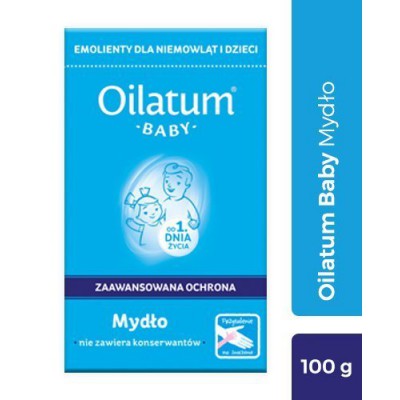 Miniaturka artykułu - #0 OILATUM Mydło do sk&oacute;ry suchej i wrażliwej - 100 g 