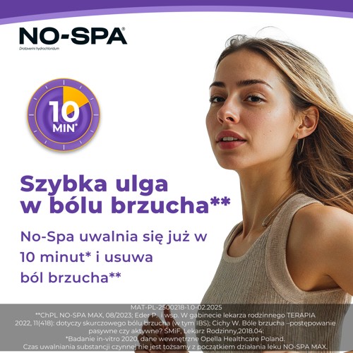 Zdjęcie produktu - 2 NO-SPA MAX 80 mg, 24 tabletki