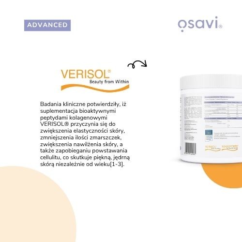 Zdjęcie produktu - 3 OSAVI Collagen Beauty & Sport by Magda Linette Kolagen proszek, 225g