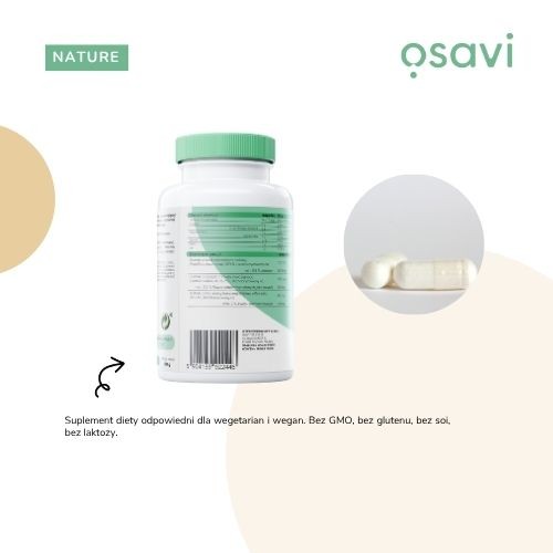 Zdjęcie produktu - 3 Osavi Ziołowe Wsparcie Snu, 120 kaps.