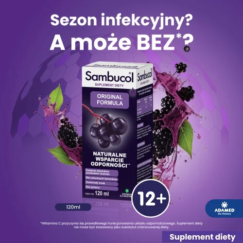 #1 – SAMBUCOL Original formula, 120ml