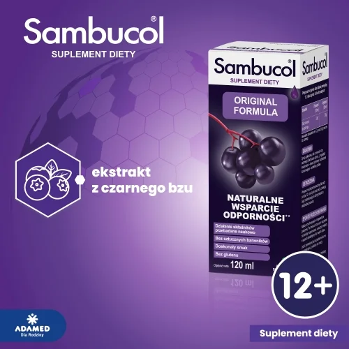#2 – SAMBUCOL Original formula, 120ml