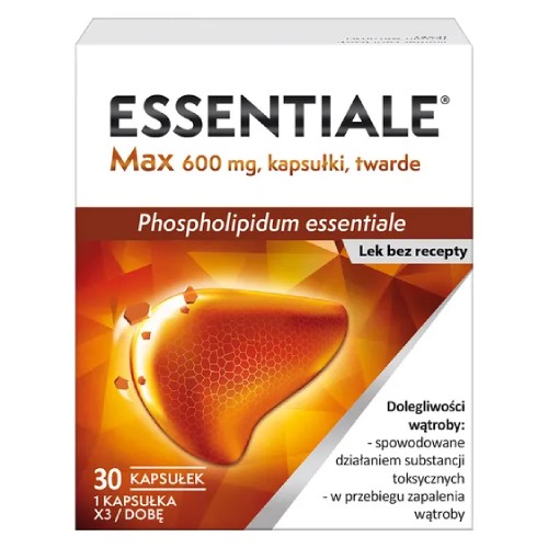 Zdjęcie produktu - 6 ESSENTIALE MAX, 30 kapsułek