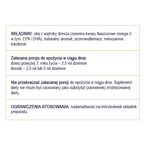 Zdjęcie produktu - 4 NATURELL Omega-3 Uczeń - płyn, 150ml