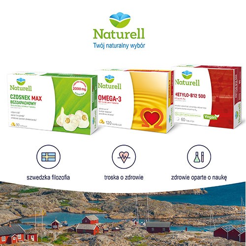 Zdjęcie produktu - 5 NATURELL Omega-3 Uczeń - płyn, 150ml