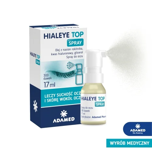 #0 – Hialeye Top spray na suchość oka, 17 ml