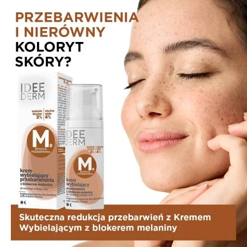 #0 – IDEE DERM krem wybielający przebarwienia z blokerem melaniny, 50ml