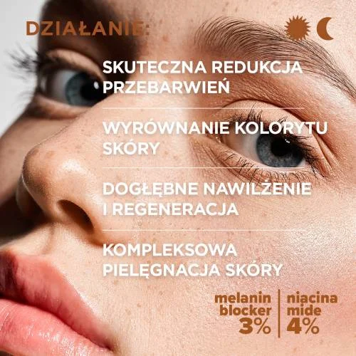 #1 – IDEE DERM krem wybielający przebarwienia z blokerem melaniny, 50ml
