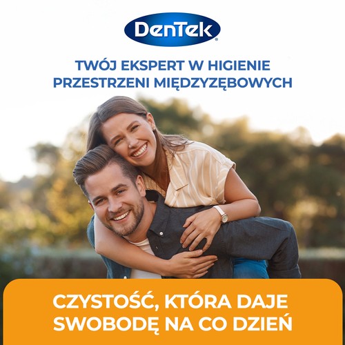 Miniaturka artykułu - #1 DENTEK Szczoteczki międzyzębowe Easy Brush rozmiar 1, 6szt.