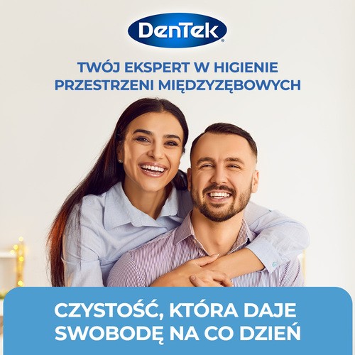 Miniaturka artykułu - #1 DENTEK Szczoteczki międzyzębowe Easy Brush rozmiar 3, 6szt.
