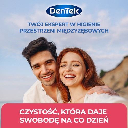 Miniaturka artykułu - #1 DENTEK Wykałaczki z nicią dentystyczną Complete Clean, 40szt.