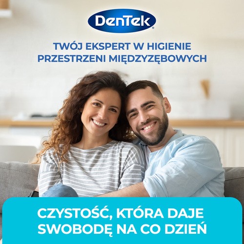 Miniaturka artykułu - #1 DENTEK Wykałaczki z nicią dentystyczną Sensitive Clean, 40szt.