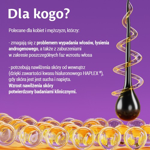Zdjęcie produktu - 1 Revolife Skóra, włosy, paznokcie, 60 kapsułek - suplement diety z biotyną, cynkiem, selenem i miedzią