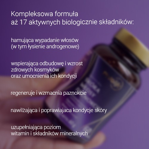 Zdjęcie produktu - 0 Revolife Skóra, włosy, paznokcie, 60 kapsułek - suplement diety z biotyną, cynkiem, selenem i miedzią