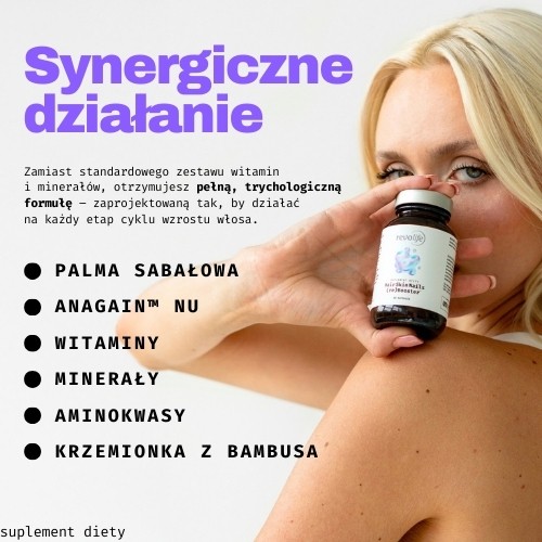 Miniaturka artykułu - #1 Revolife HairSkinNails (re)Booster, 60 kapsułek