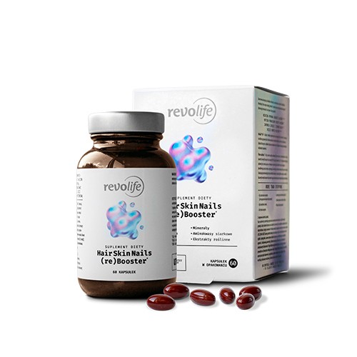 Zdjęcie produktu - 9 Revolife HairSkinNails (re)Booster, 60 kapsułek