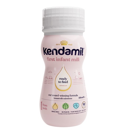 Miniaturka artykułu - #0 Kendamil Płynne mleko początkowe dla niemowląt 1, 250ml