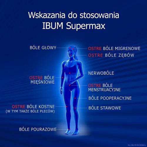 #1 – Ibum Supermax 600 mg, 20 kapsułek miękkich