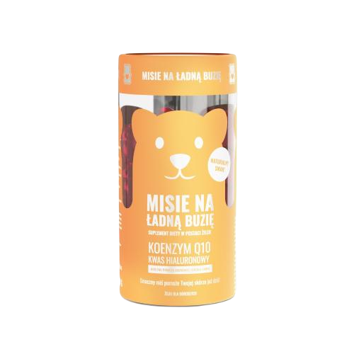 Miniaturka artykułu - #0 NOBLE HEALTH Misie na ładną buzię, 60żelek (300g)