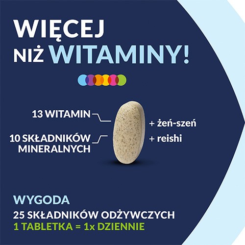 Zdjęcie produktu - 3 Vigor Multiwitamina ON 50+, 90 tabl.