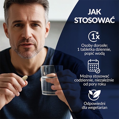 Zdjęcie produktu - 4 Vigor Multiwitamina ON 50+, 90 tabl.