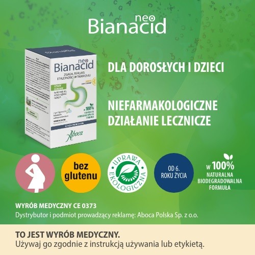 Zdjęcie produktu - 4 ABOCA Neobianacid smak cytrynowy, 45 tabl. do ssania