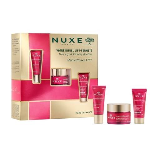Zdjęcie produktu - 0 NUXE Zestaw Merveillance LIFT Krem do twarzy, 50 ml + Krem pod oczy, 15 ml + Krem na noc, 15 ml