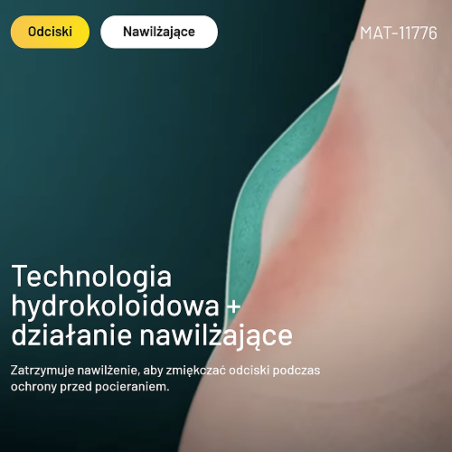 Zdjęcie produktu - 3 Compeed Plastry nawilżające na odciski średnie, 6 szt.